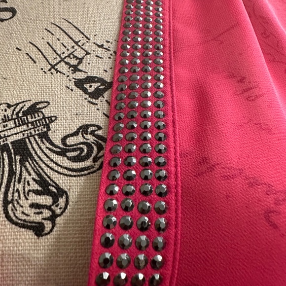 Jennifer Lopez Pink Top Women’s Size M - Picture 5 of 5
